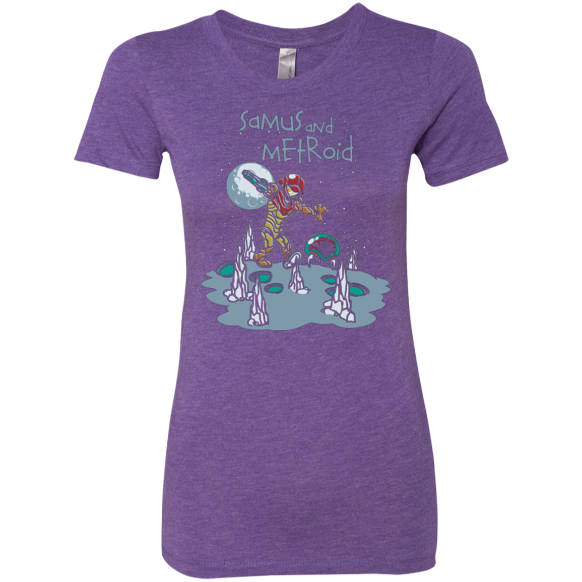 Samus and Metroid Women's Triblend T-Shirt