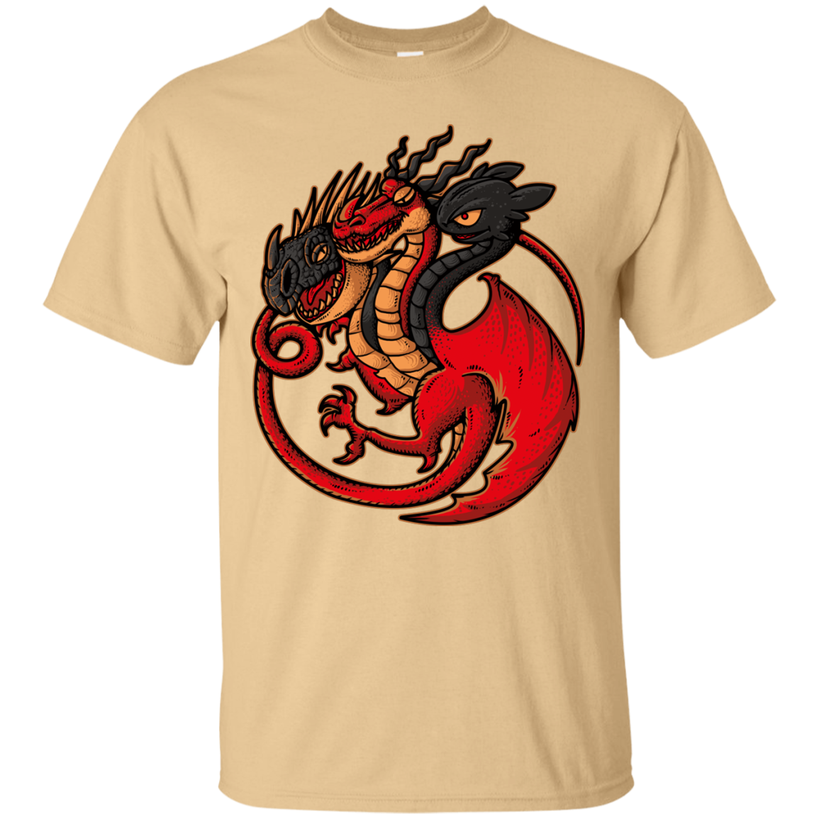 FIRE BLOOD AND TRAINING T-Shirt