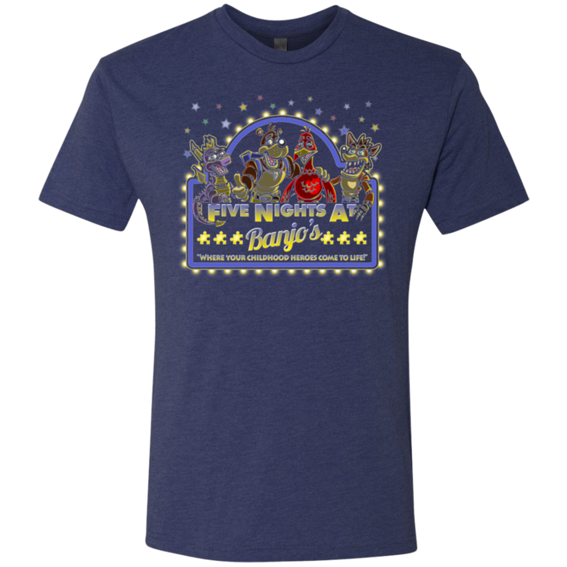 Five Nights at Banjos Men's Triblend T-Shirt