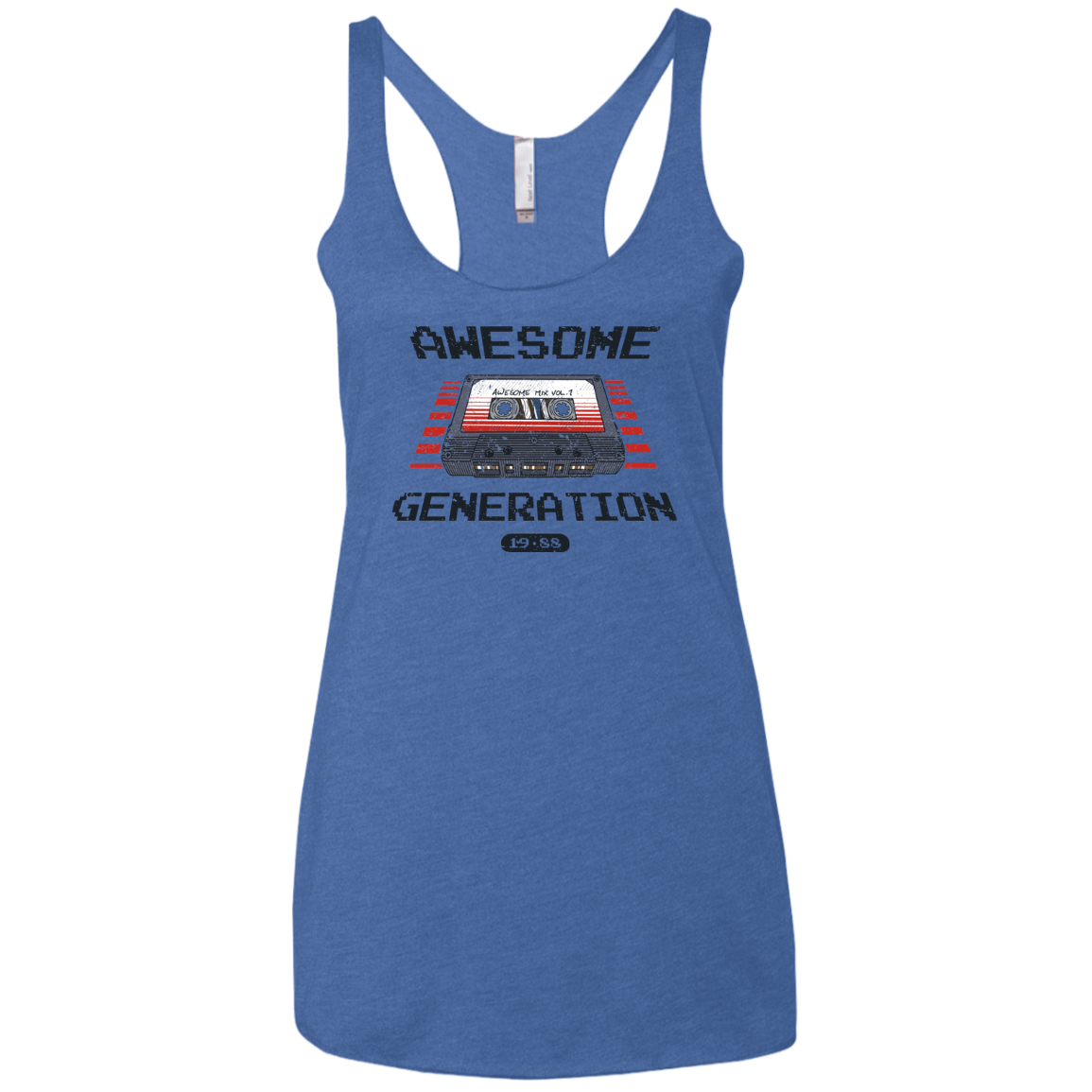 Awesome Generation Women's Triblend Racerback Tank