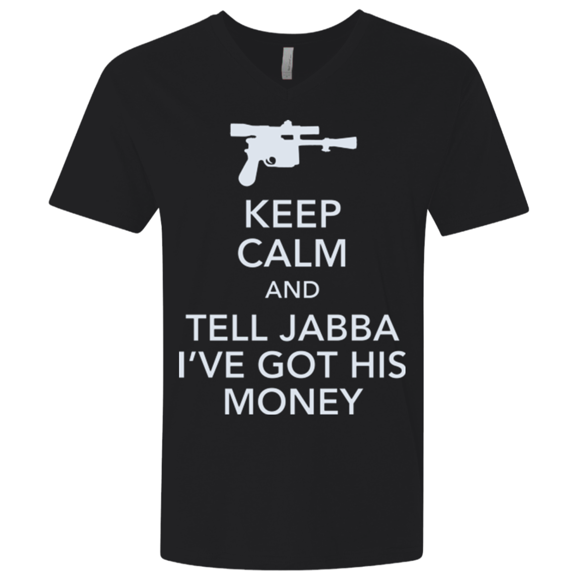 Tell Jabba (2) Men's Premium V-Neck