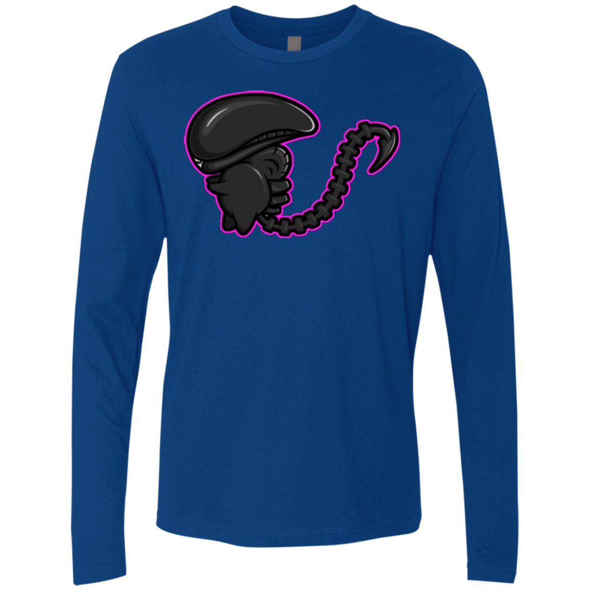 Super Cute Alien Men's Premium Long Sleeve