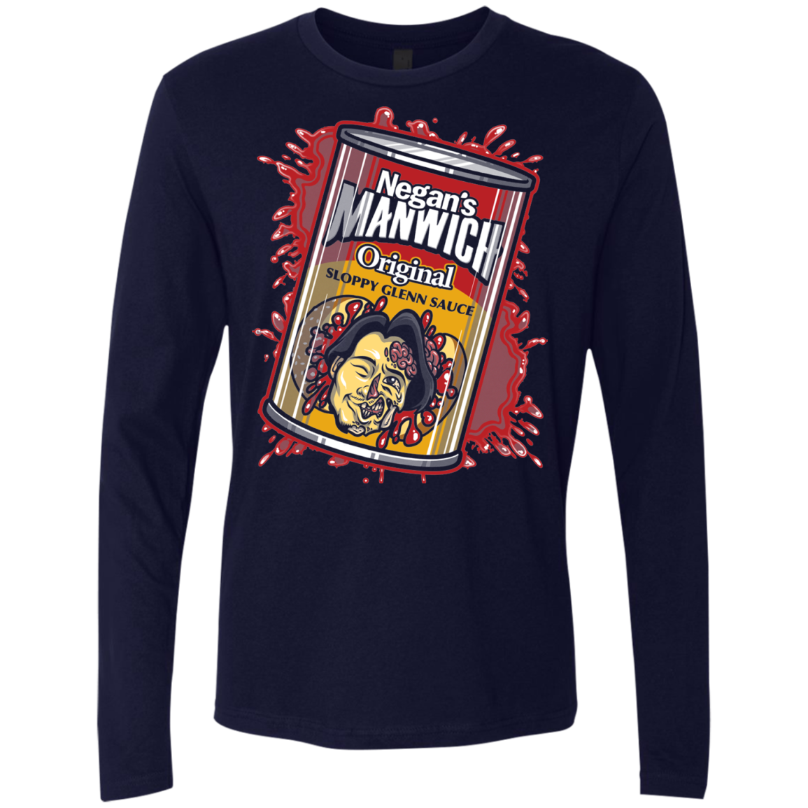 Negans Manwich Men's Premium Long Sleeve