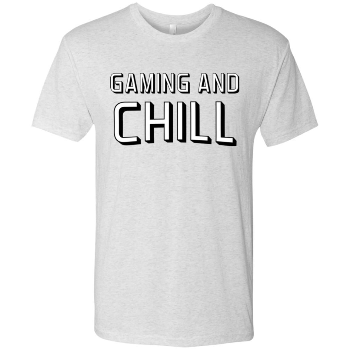 Gaming and Chill Men's Triblend T-Shirt
