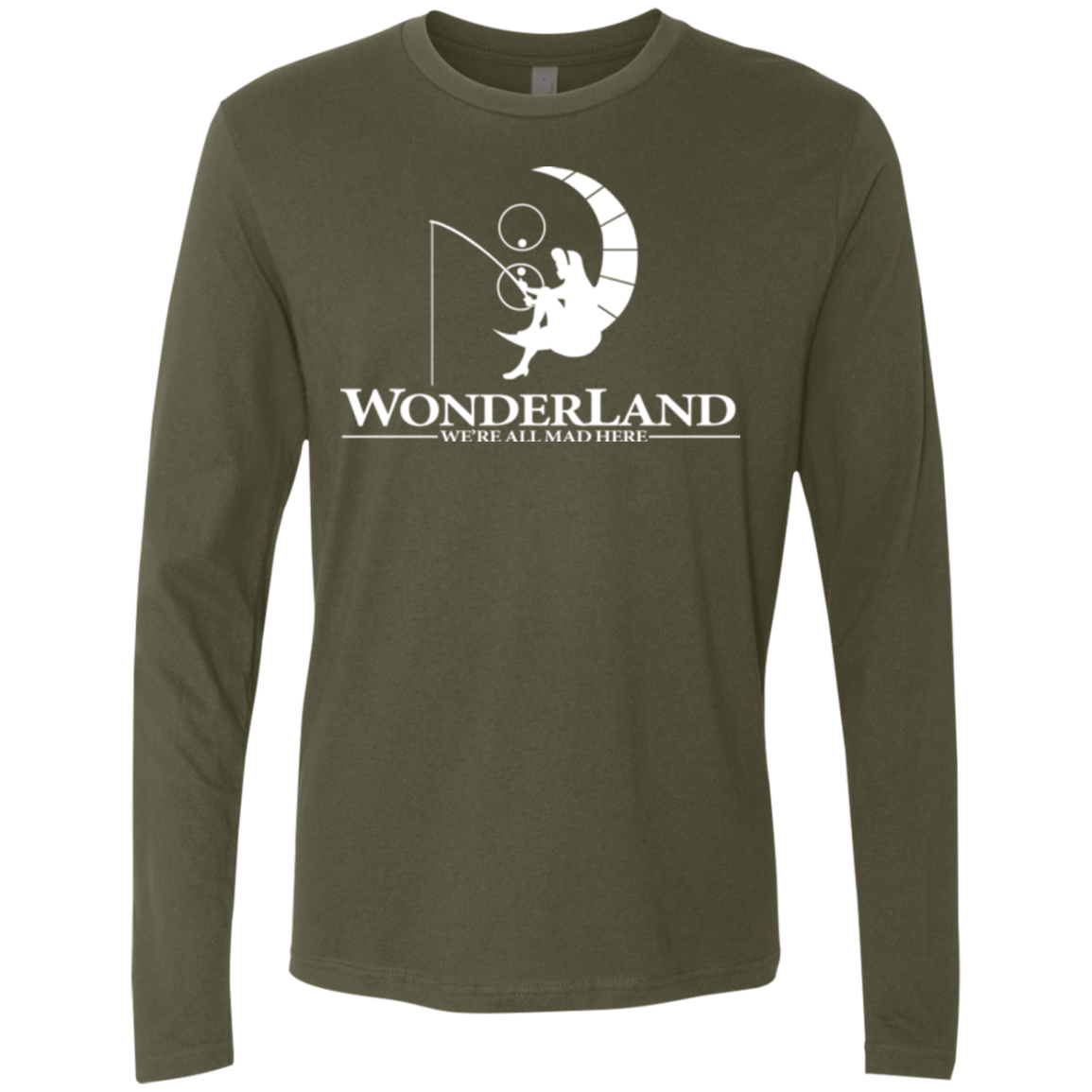 Wonderland Animation Men's Premium Long Sleeve