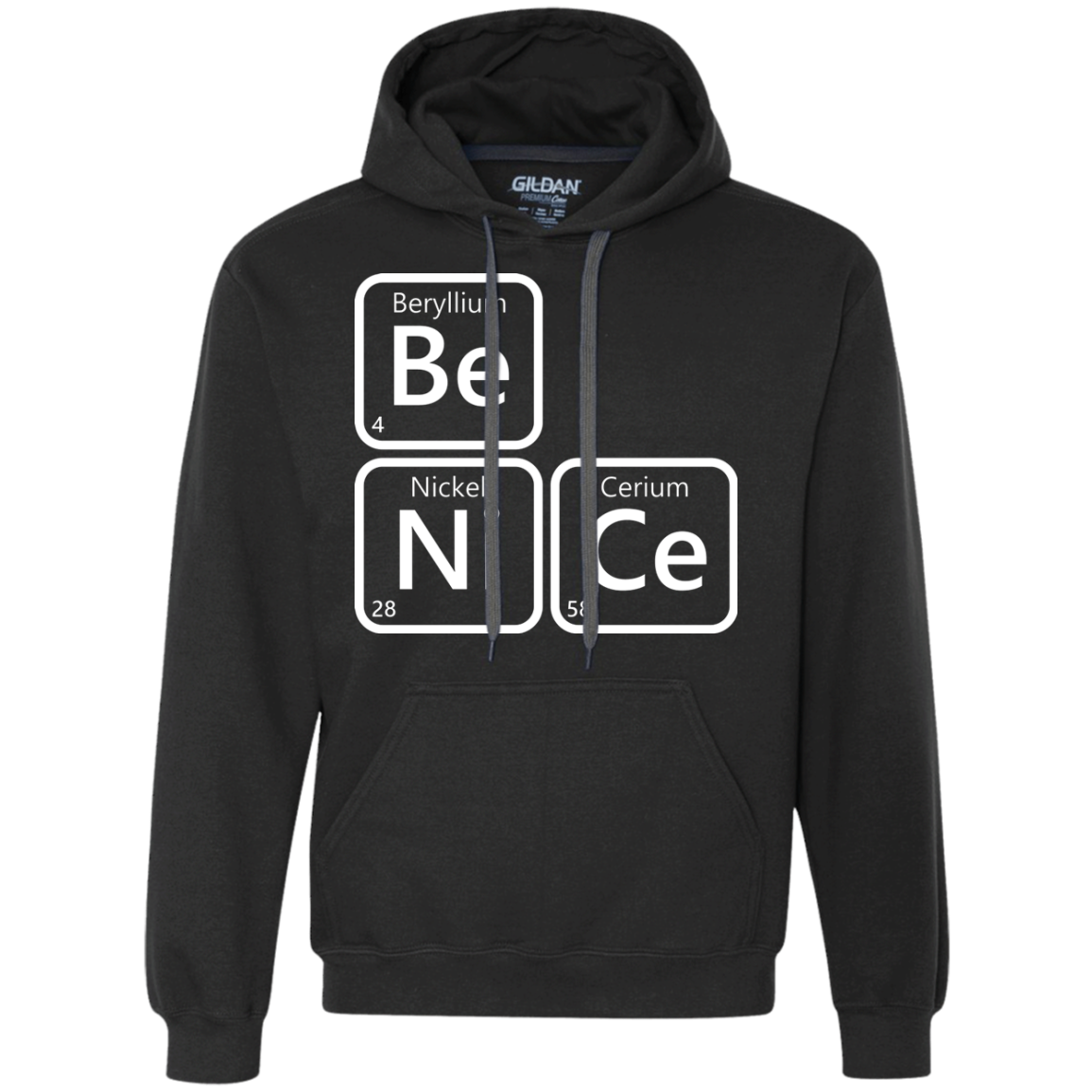 Be Nice Premium Fleece Hoodie