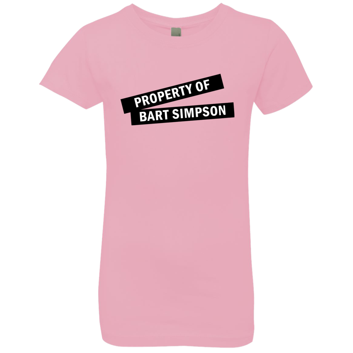 Bart Simpson Girls Premium T-Shirt