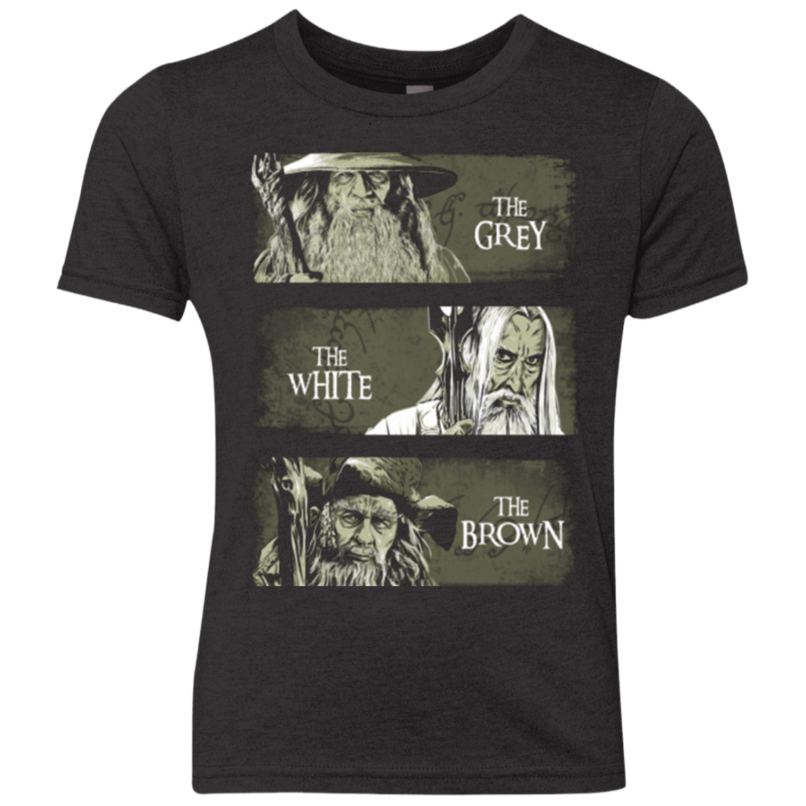 Wizards of Middle Earth Youth Triblend T-Shirt