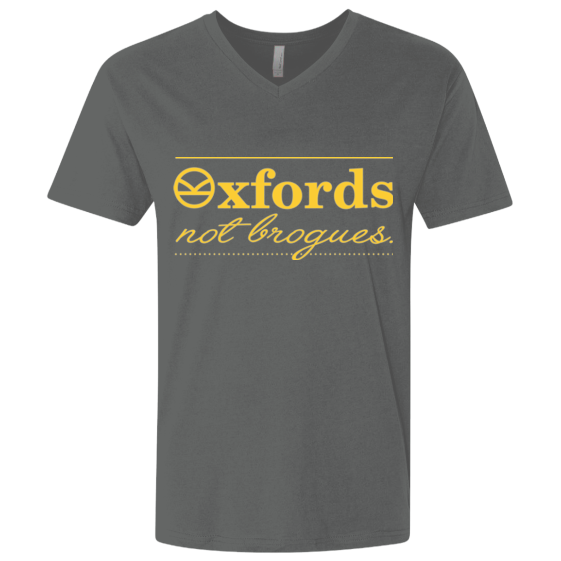 Oxfords Not Brogues Men's Premium V-Neck