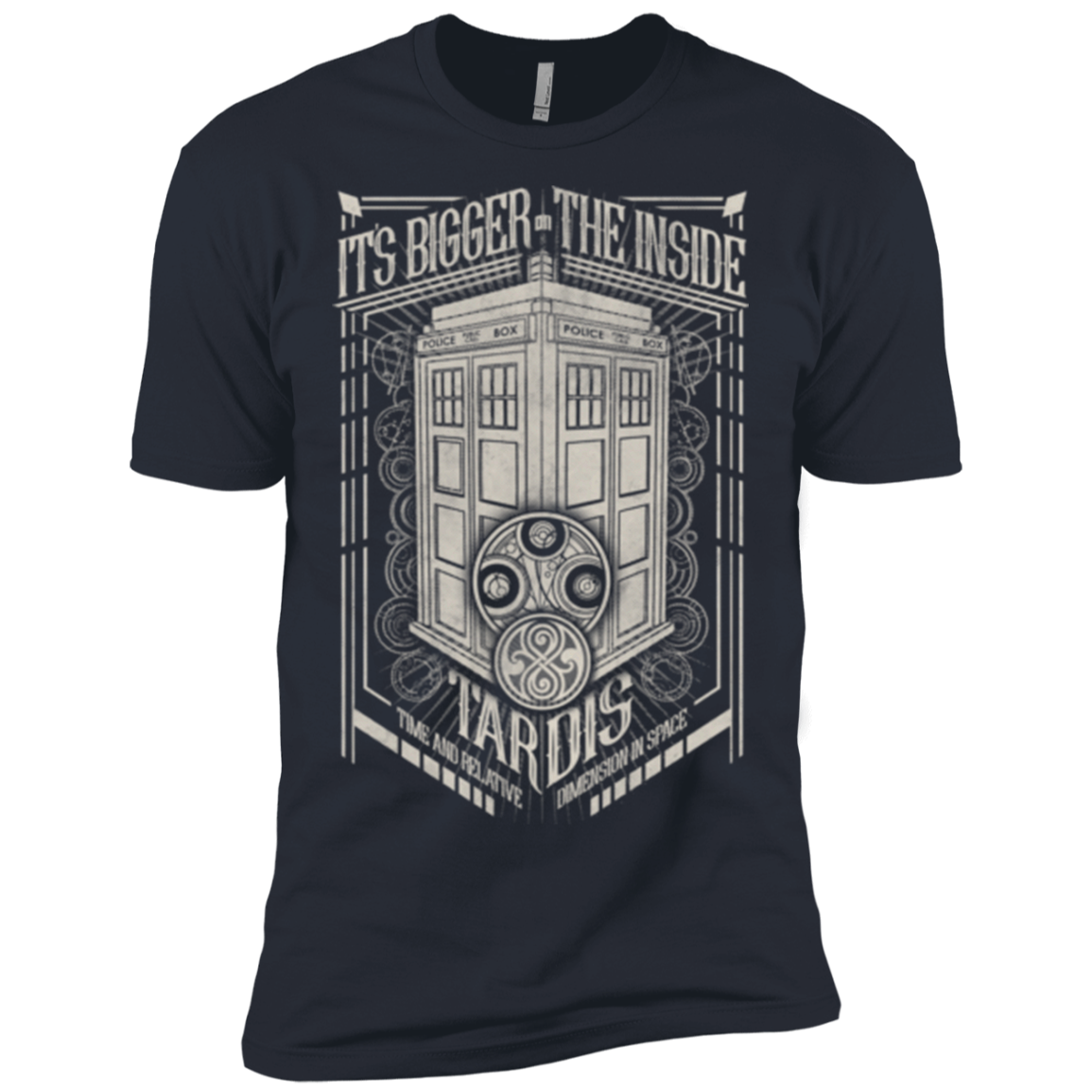 The Vintage Series - It's Bigger on The Inside Men's Premium T-Shirt