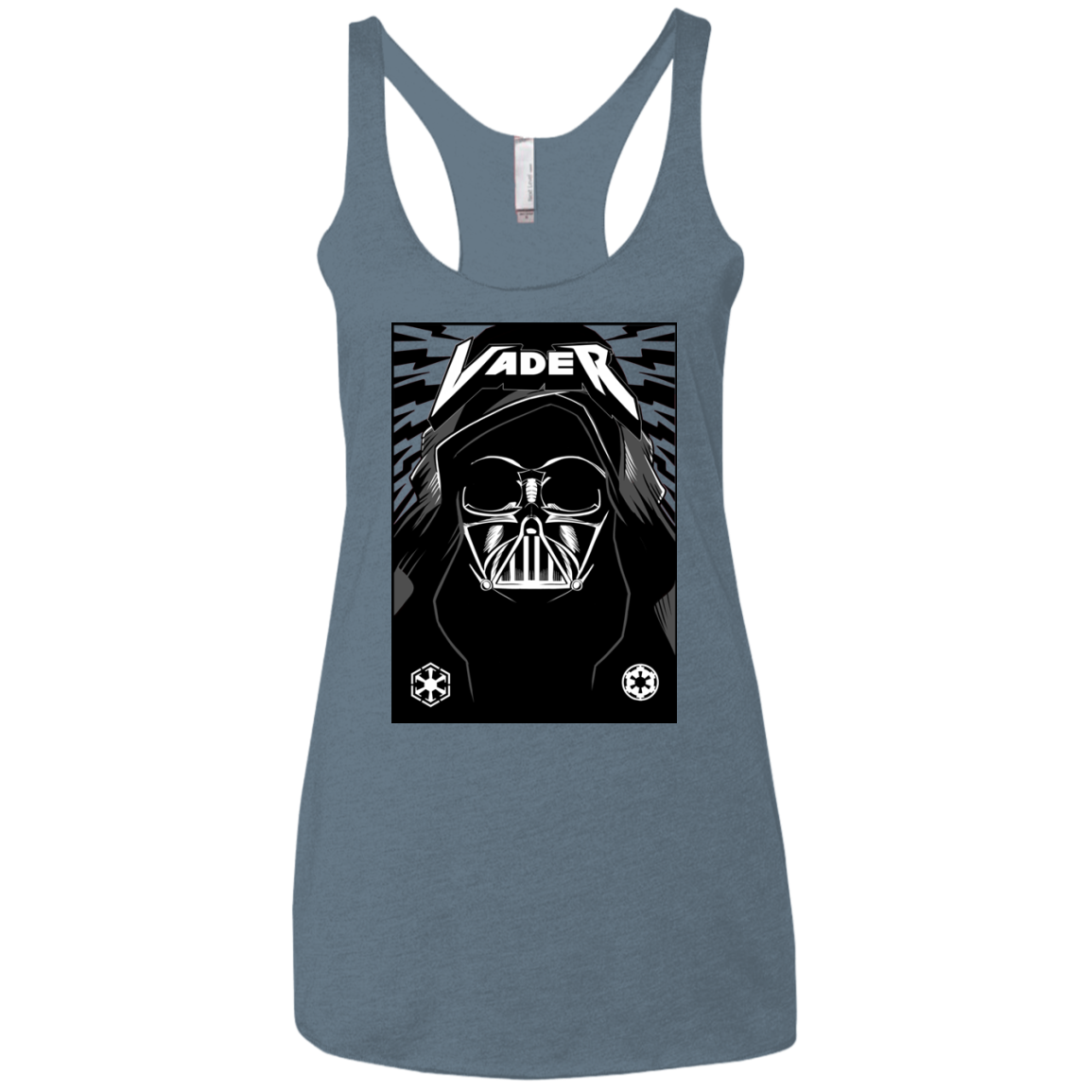 Vader Rock Women's Triblend Racerback Tank