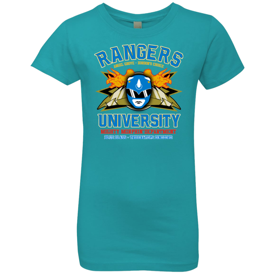 Rangers U Blue Ranger Girls Premium T-Shirt