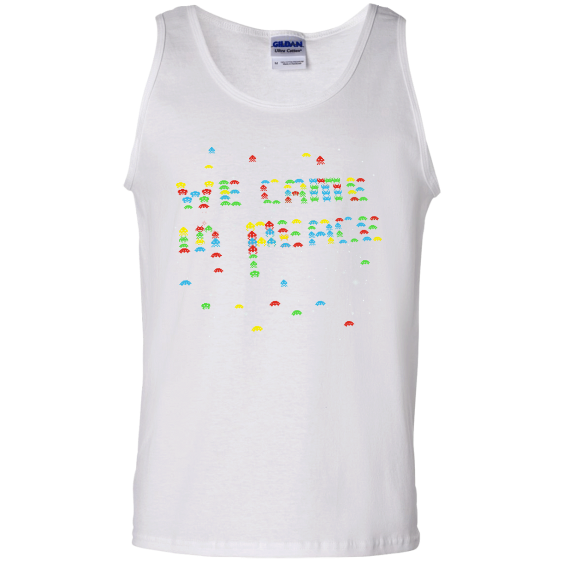 We came in peace Men's Tank Top