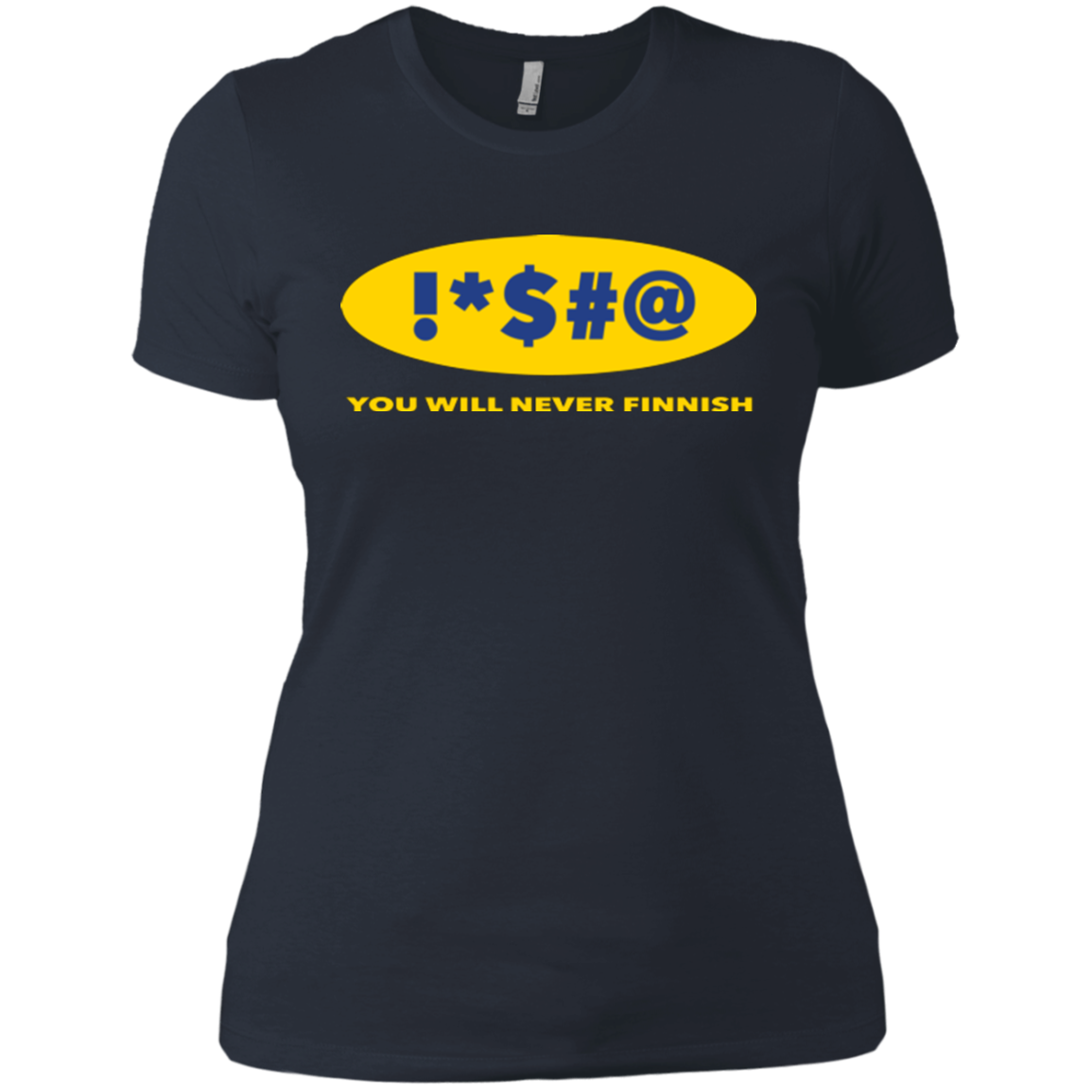 Swearing Never Finnish Women's Premium T-Shirt