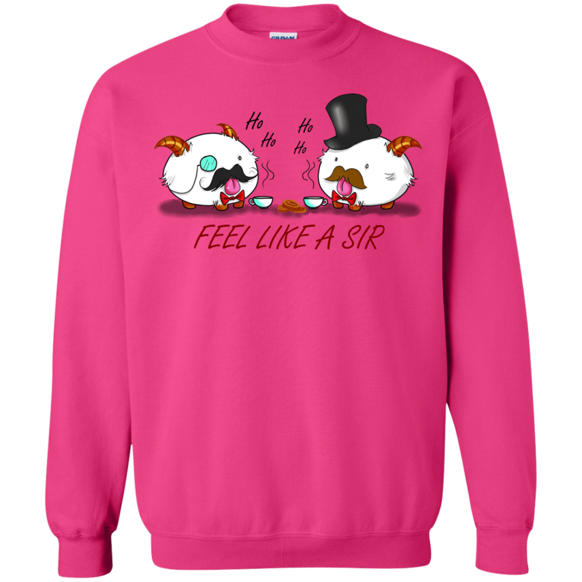 Poros like a sir Crewneck Sweatshirt