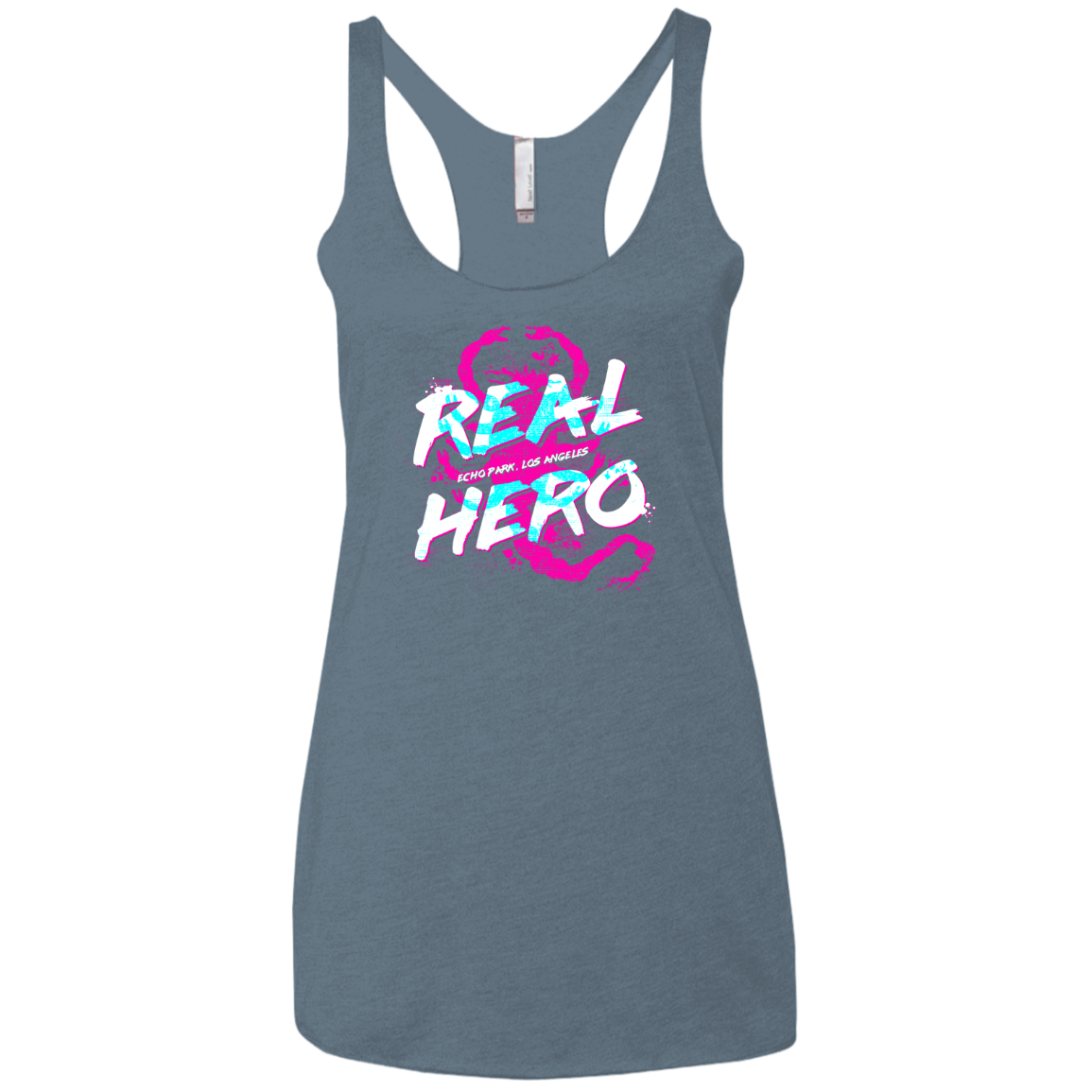 Real Hero Women's Triblend Racerback Tank