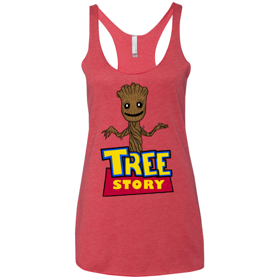 TREE STORY Women's Triblend Racerback Tank