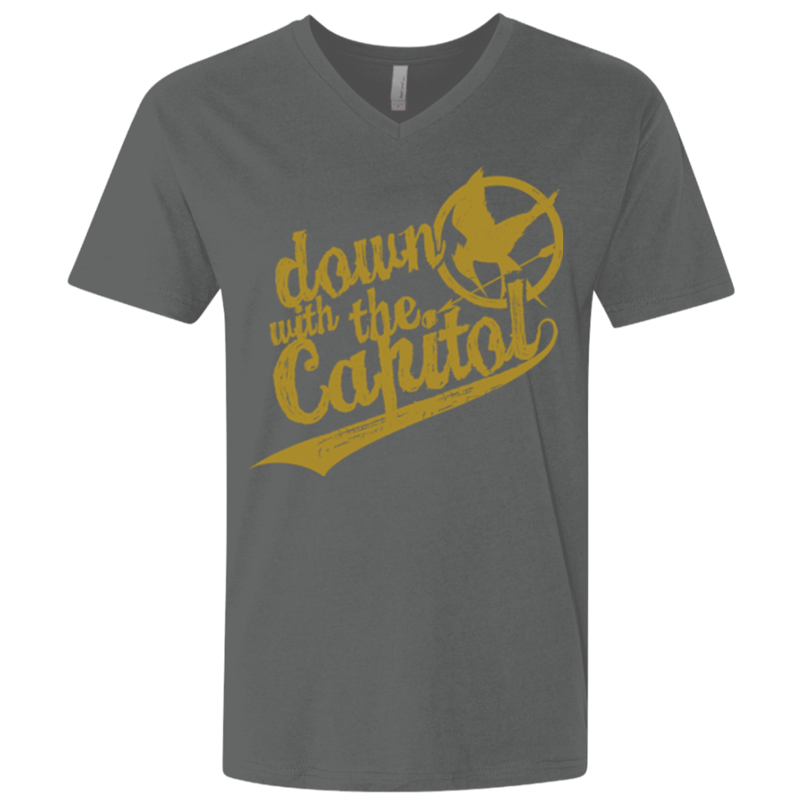 Down with the Capitol Men's Premium V-Neck