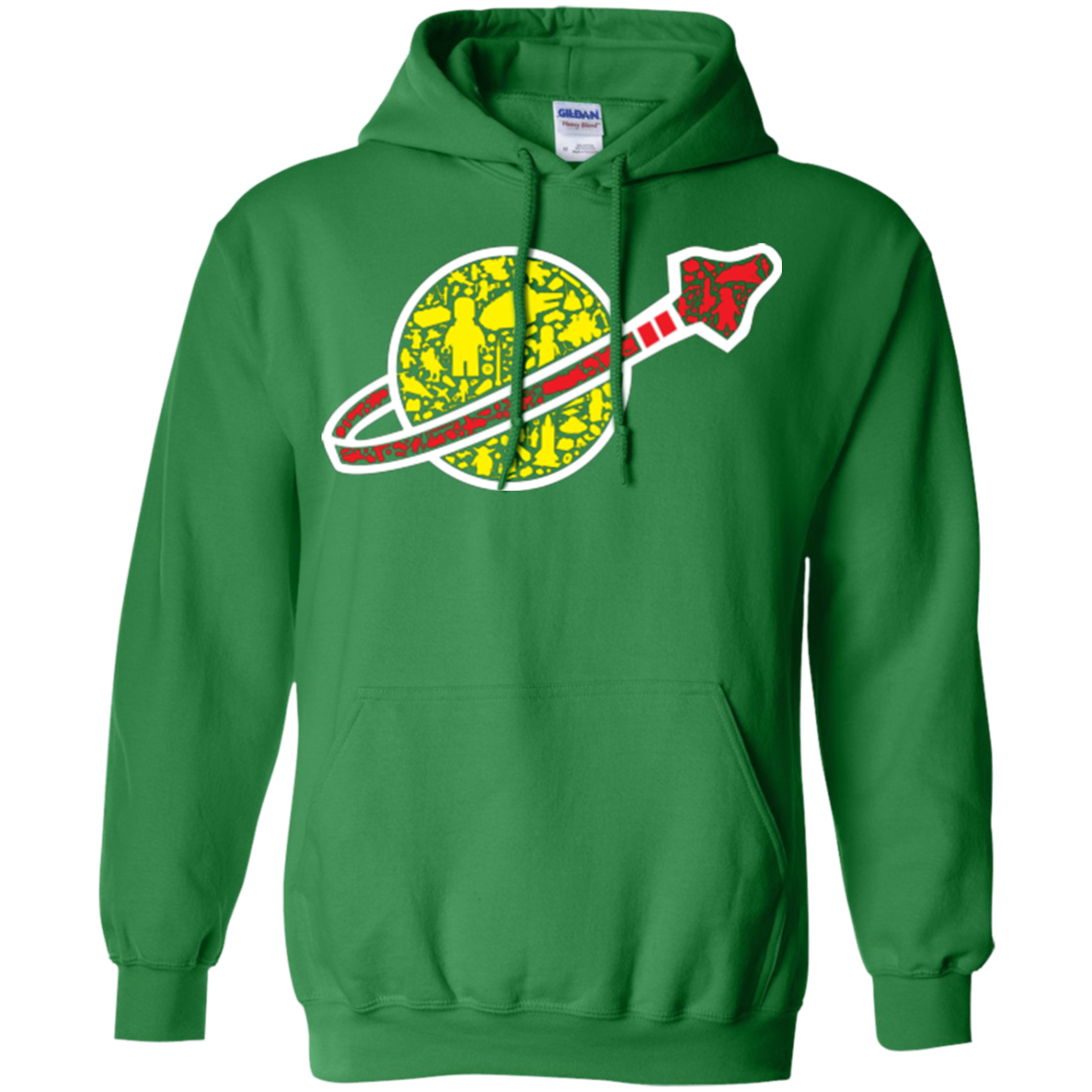 Building in Space Pullover Hoodie