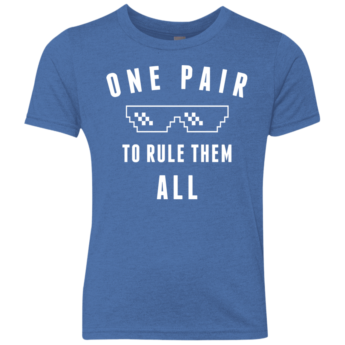 One pair Youth Triblend T-Shirt