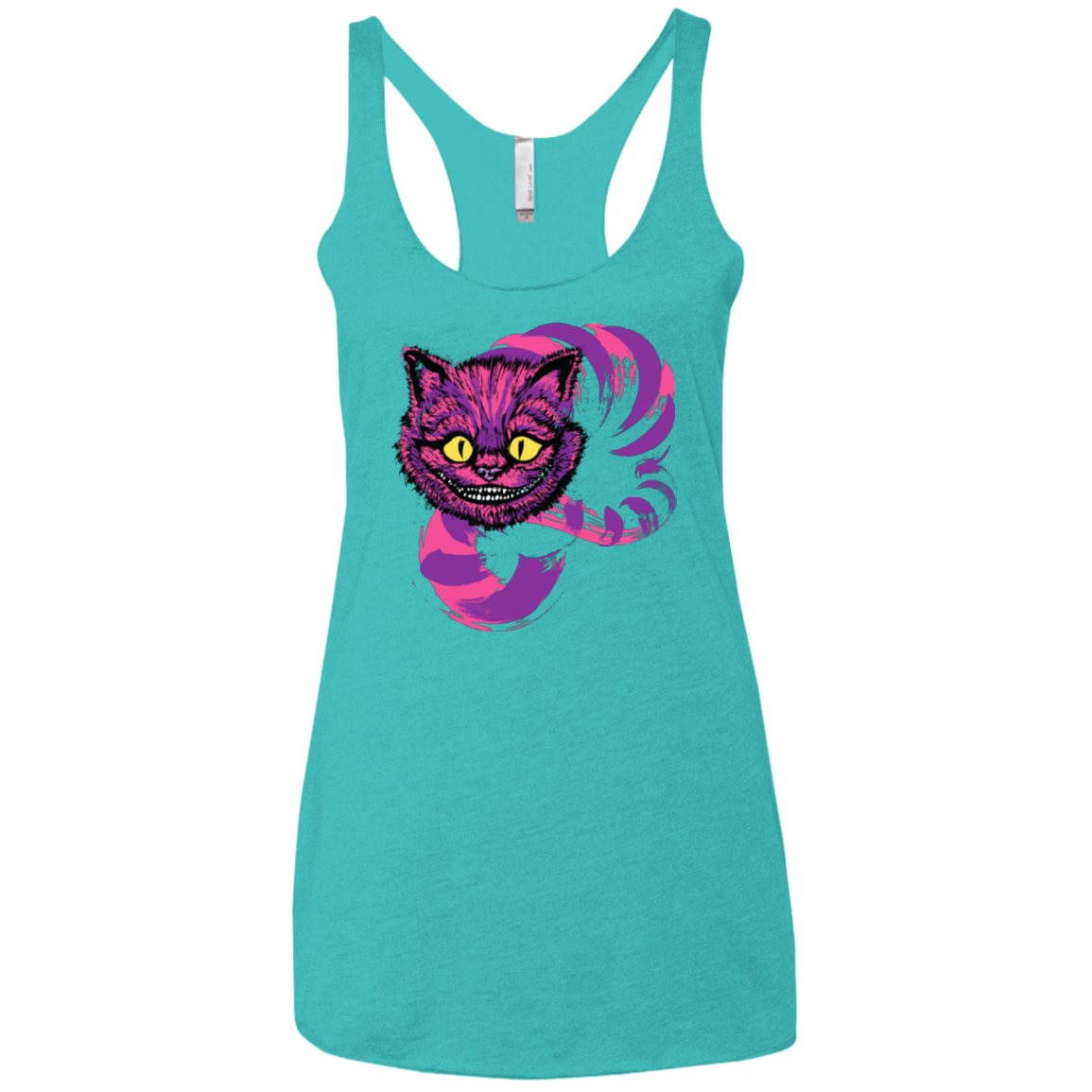 Grinning Like A Cheshire Cat 2 Women's Triblend Racerback Tank