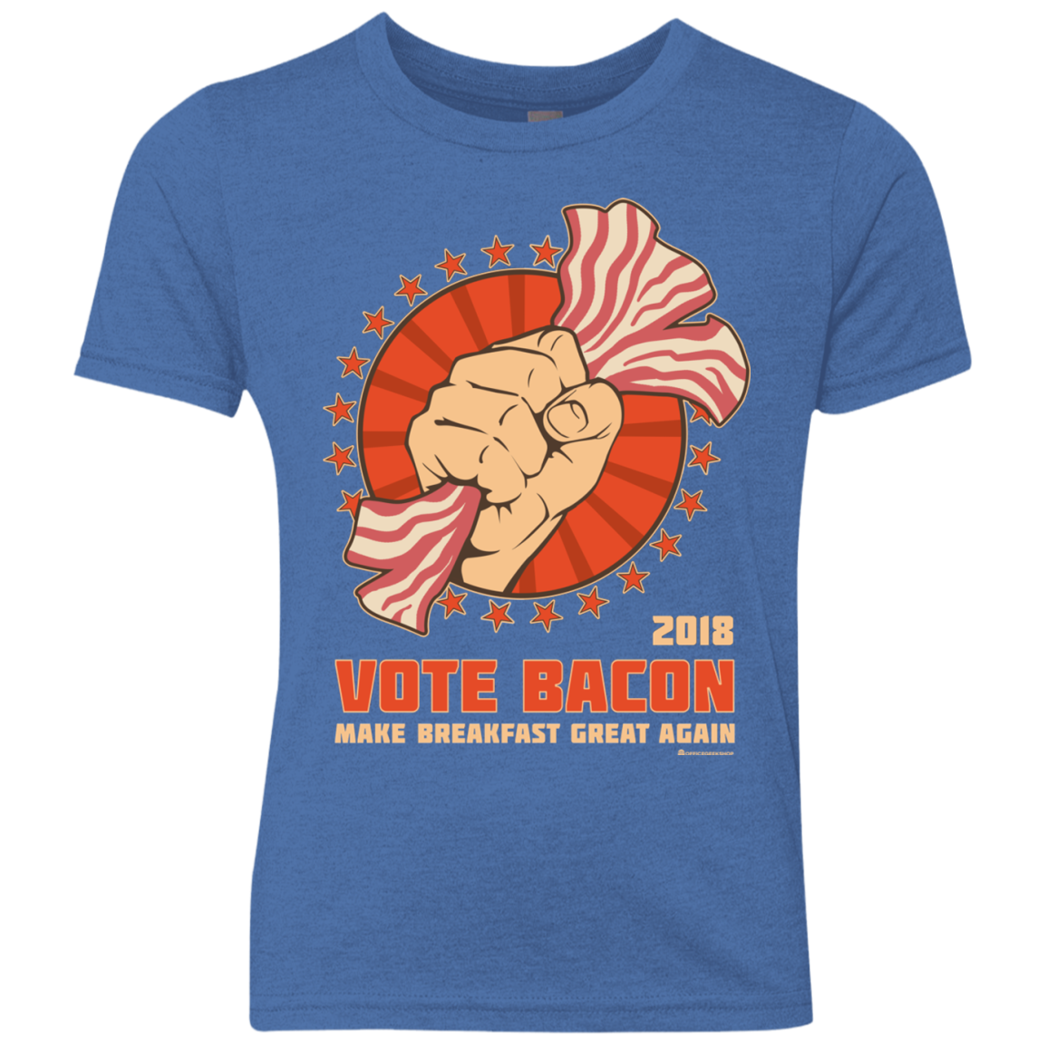 Vote Bacon In 2018 Youth Triblend T-Shirt