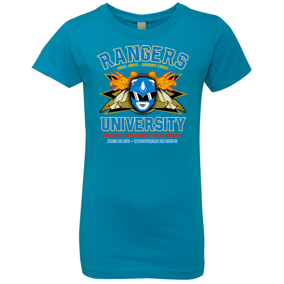 Rangers U Blue Ranger Girls Premium T-Shirt