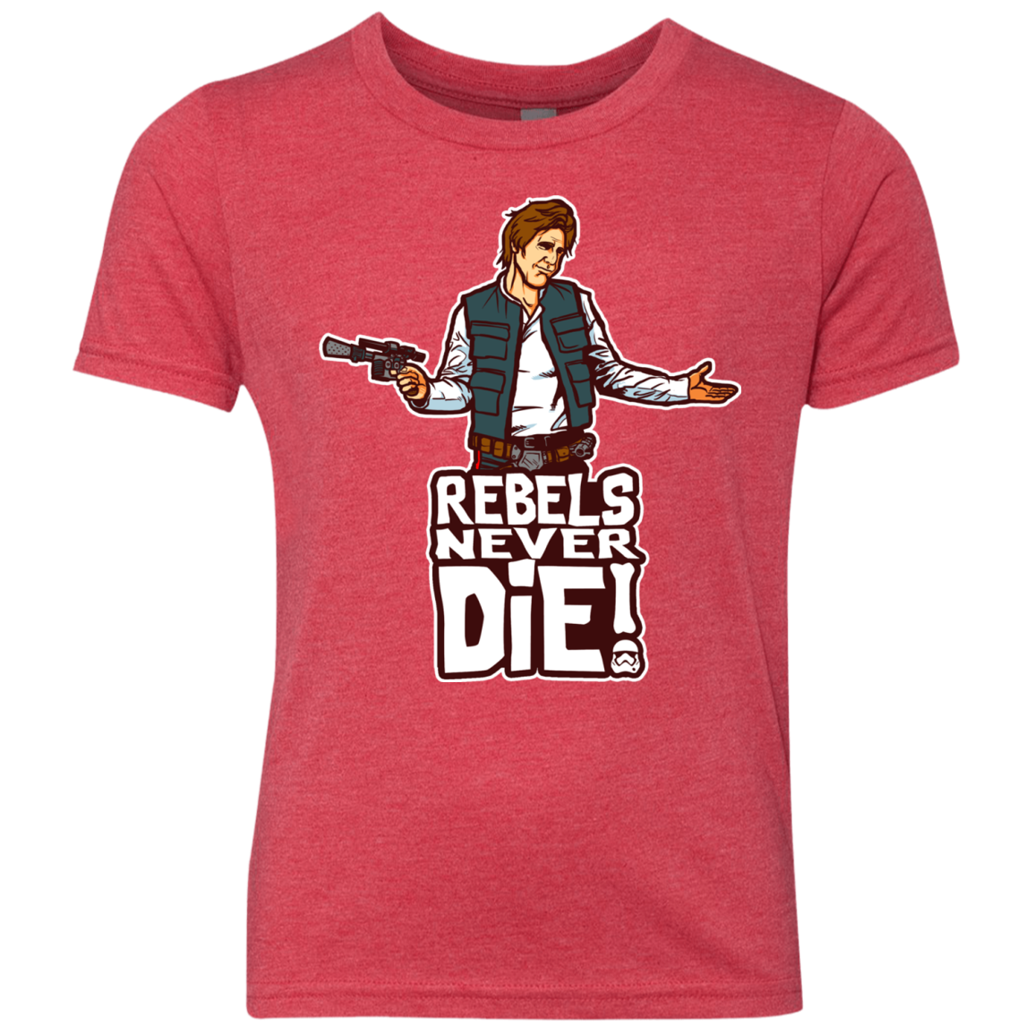 Rebels Never Die Youth Triblend T-Shirt