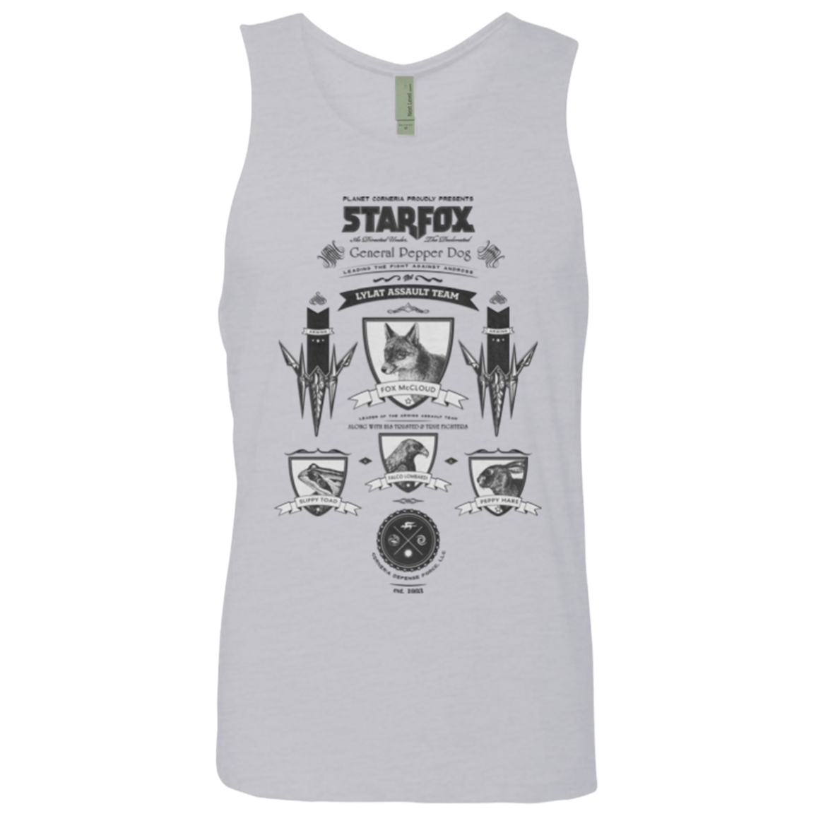 Star Fox Vintage Men's Premium Tank Top