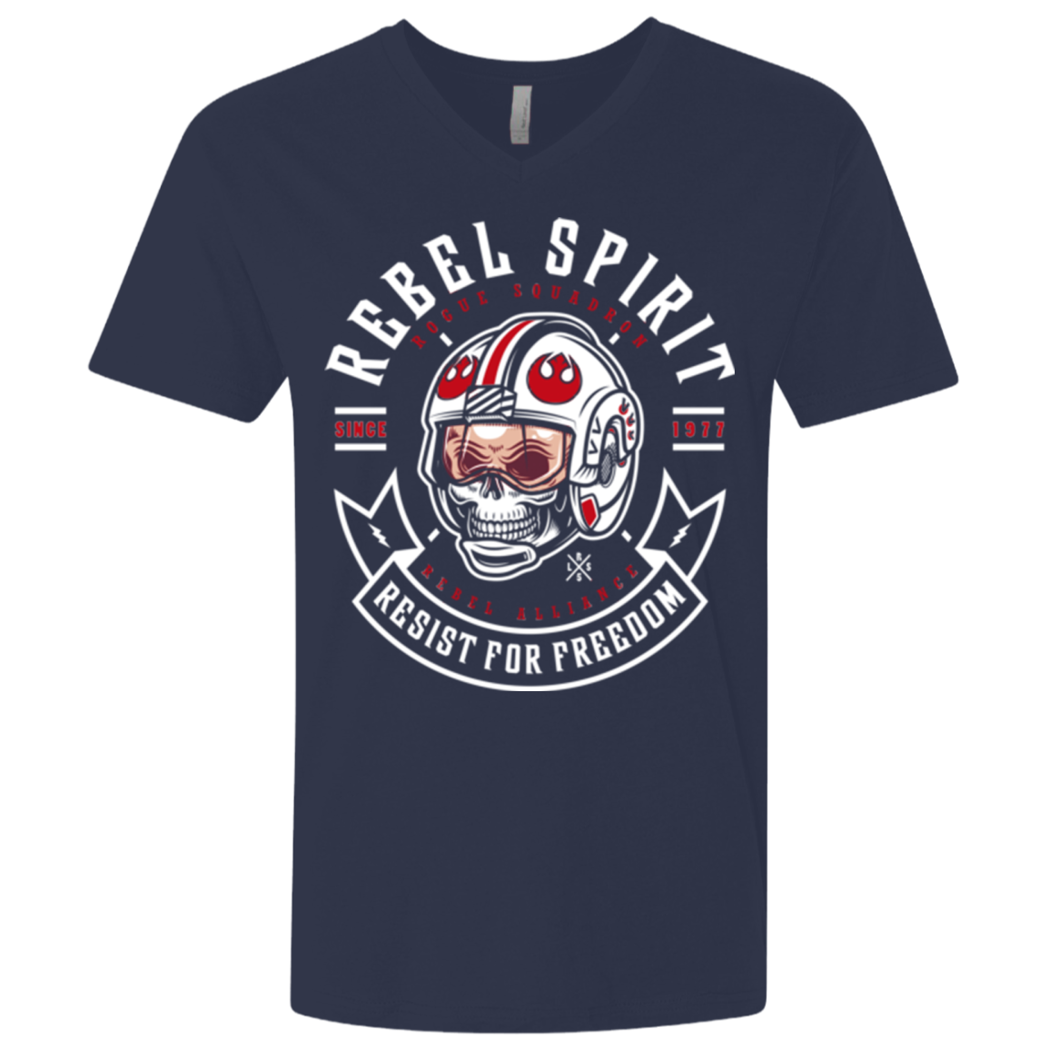Rebel Since 1977 Men's Premium V-Neck