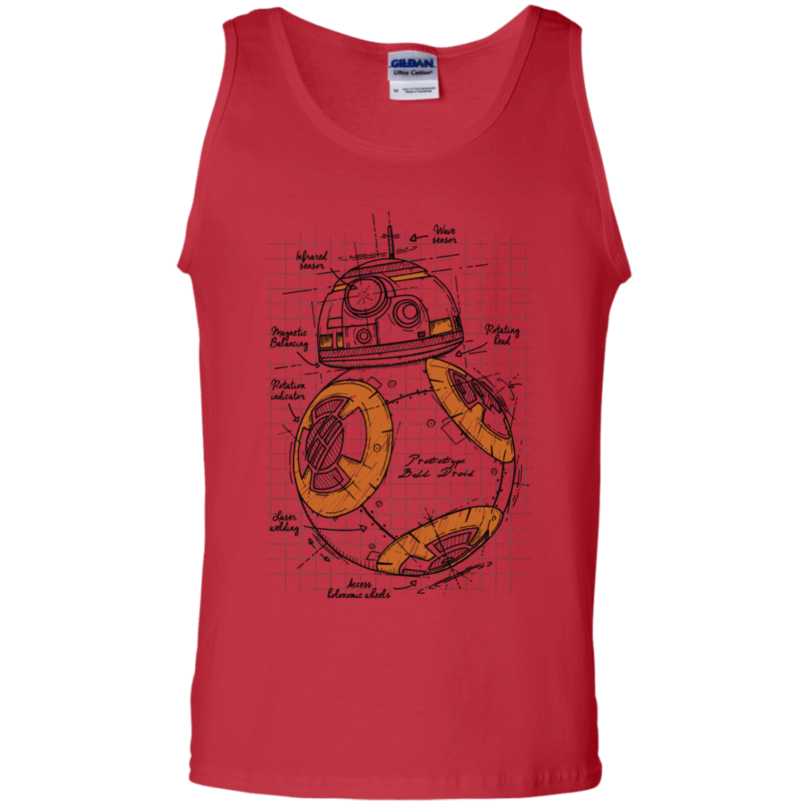 BB-8 Plan Men's Tank Top