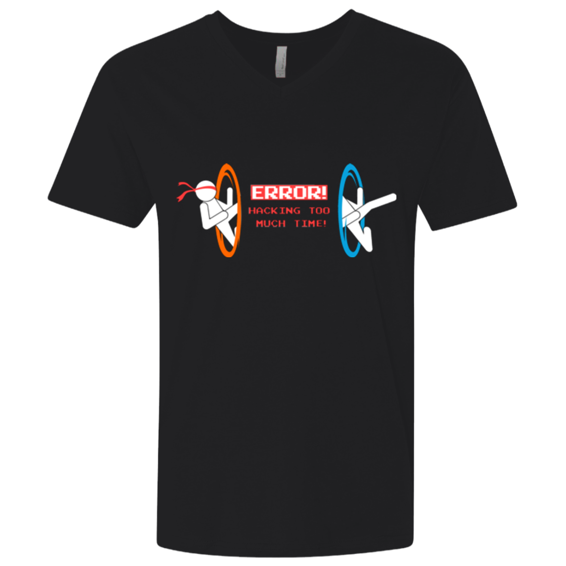 Hacking Error Men's Premium V-Neck