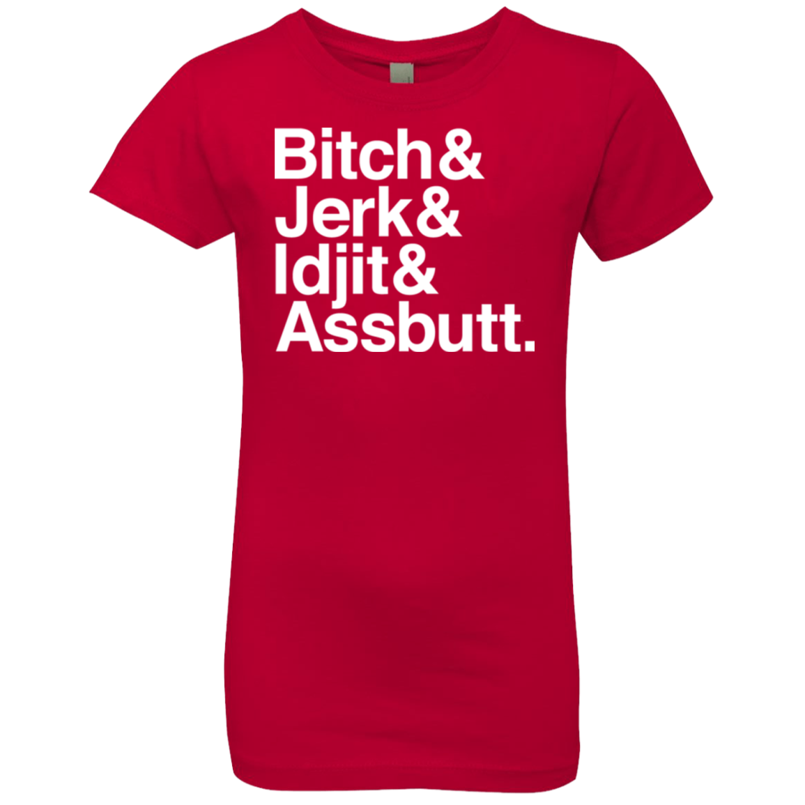 Team Free Will Helvetica Girls Premium T-Shirt