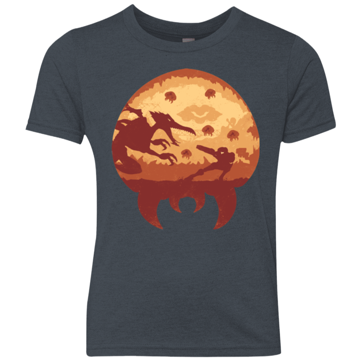 Escape from Zebes Youth Triblend T-Shirt