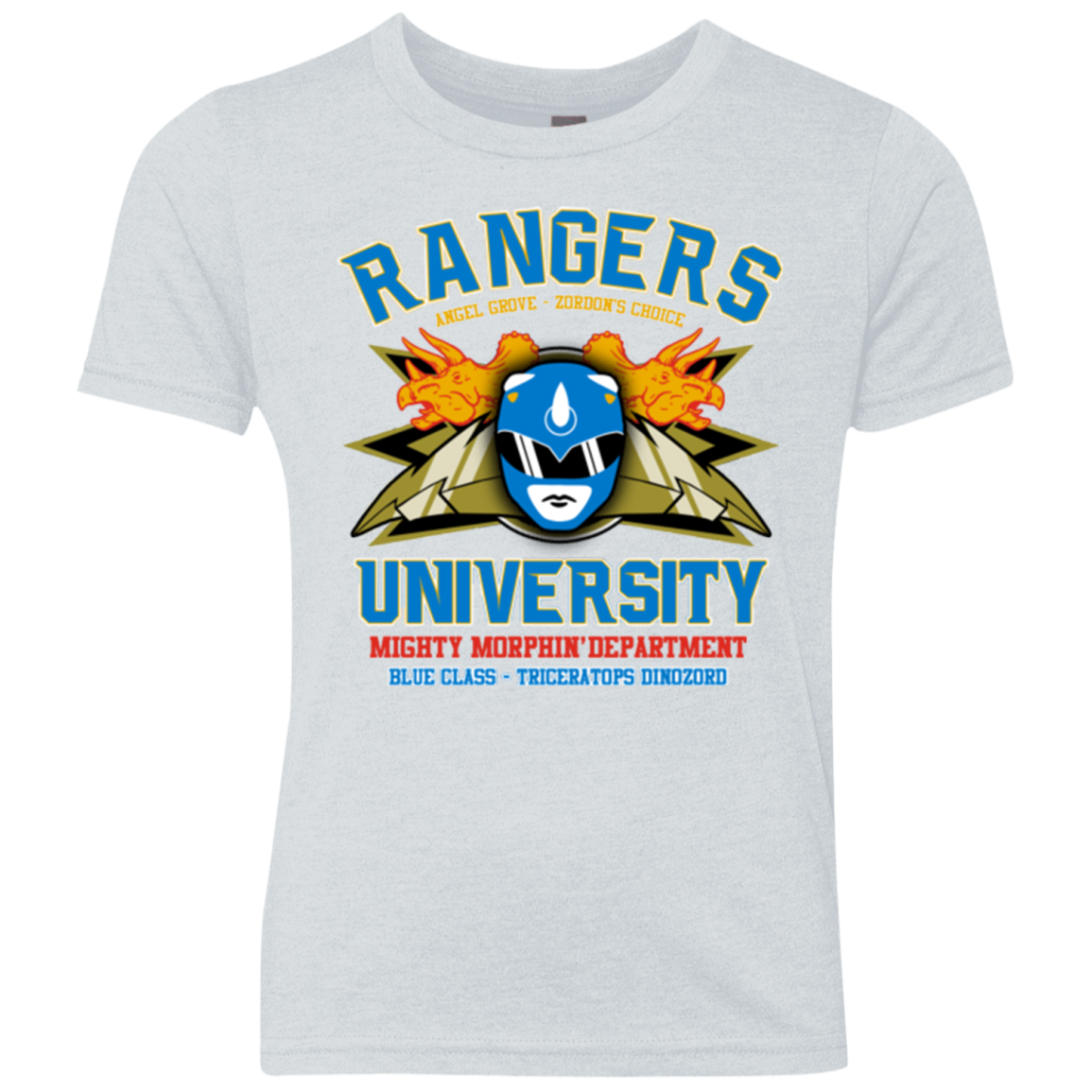 Rangers U Blue Ranger Youth Triblend T-Shirt