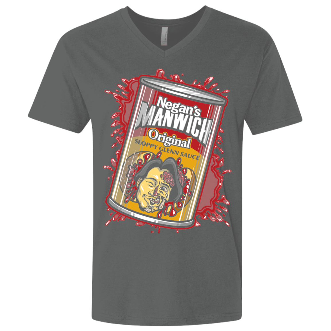 Negans Manwich Men's Premium V-Neck