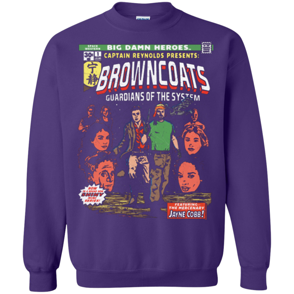 Big Damn Heroes Crewneck Sweatshirt