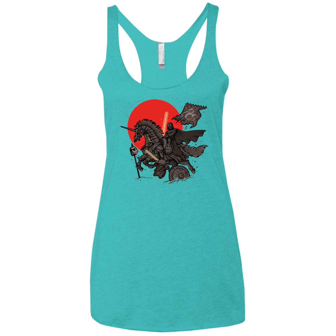 SAMURAI GALAXY Women's Triblend Racerback Tank