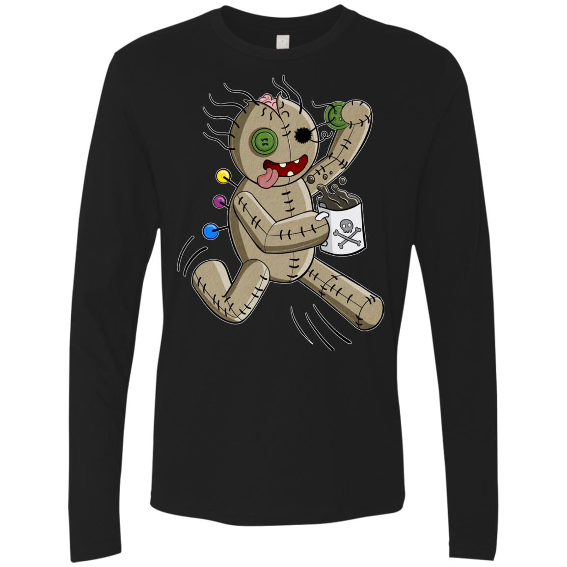 Voodoo Coffee Runner Men's Premium Long Sleeve
