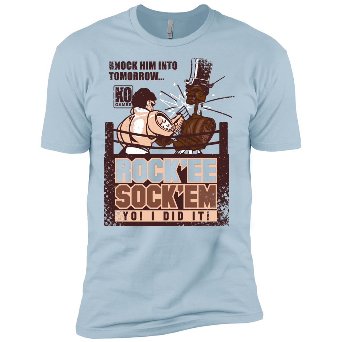 Rockee Sockem Men's Premium T-Shirt