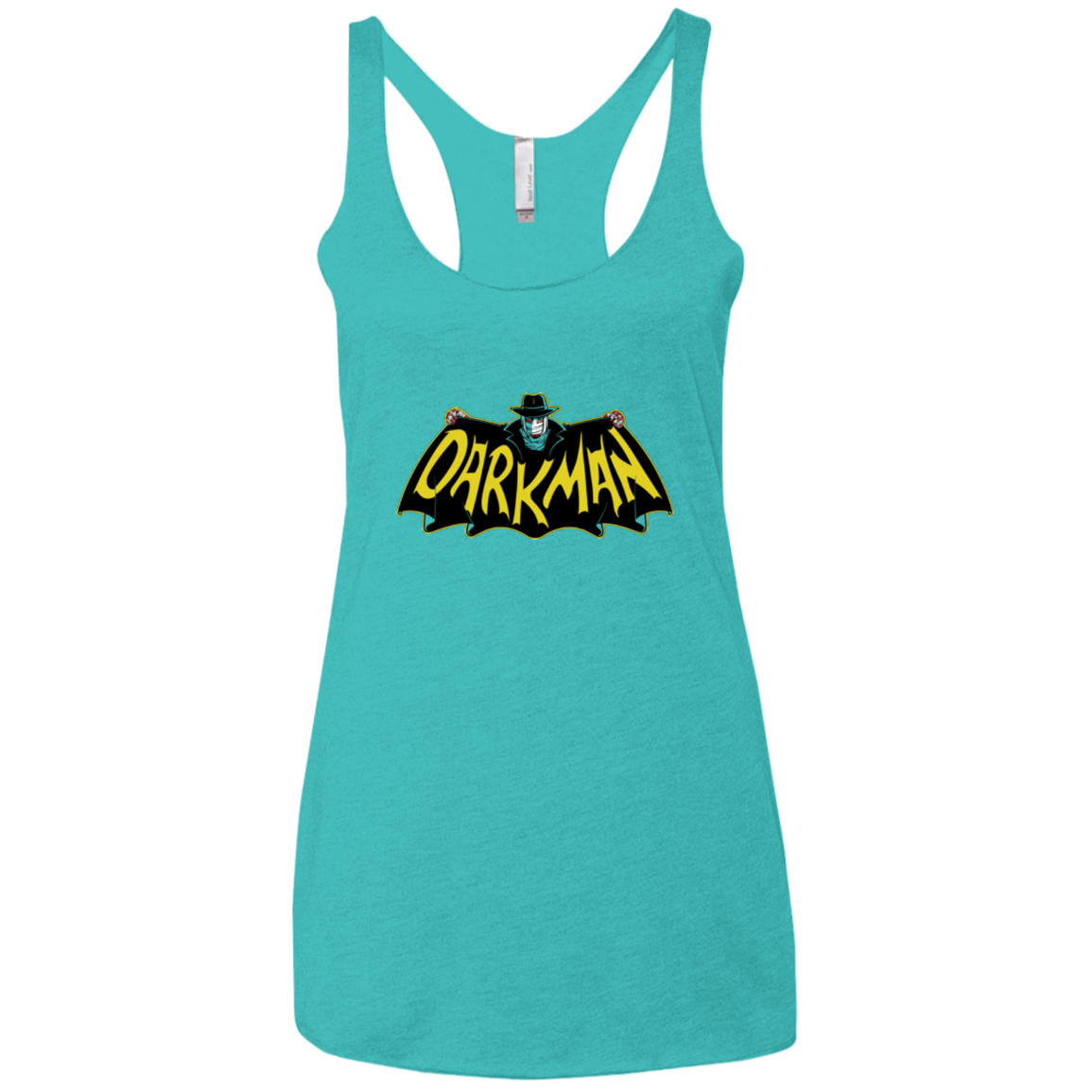The Dark Man Women's Triblend Racerback Tank
