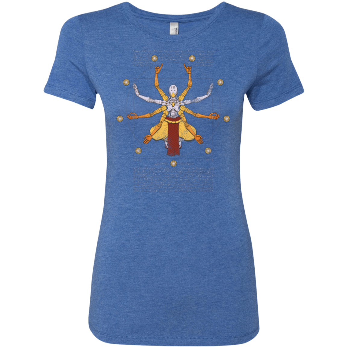 Vitruvian Omnic Women's Triblend T-Shirt