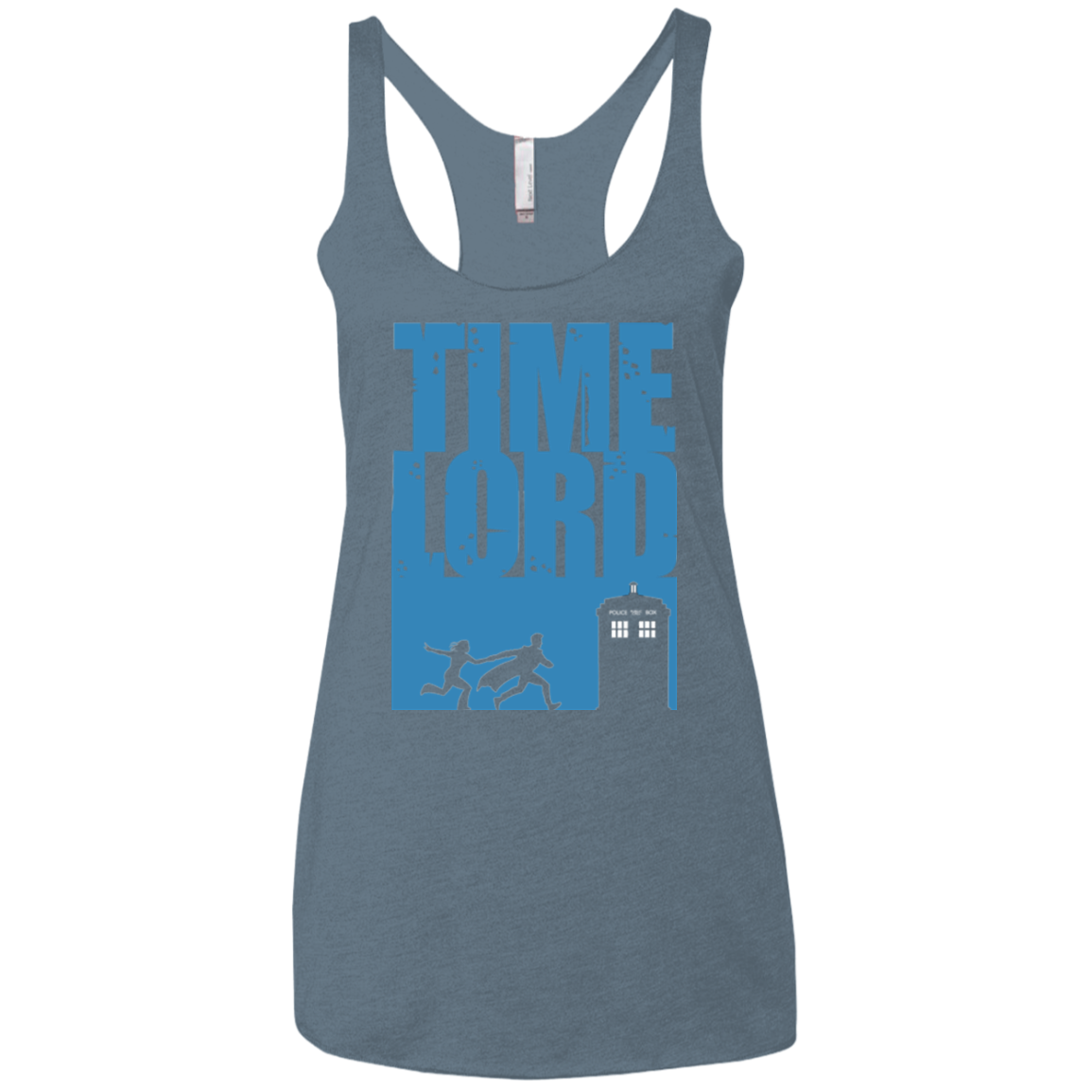 Time Lord Allons-y! Women's Triblend Racerback Tank