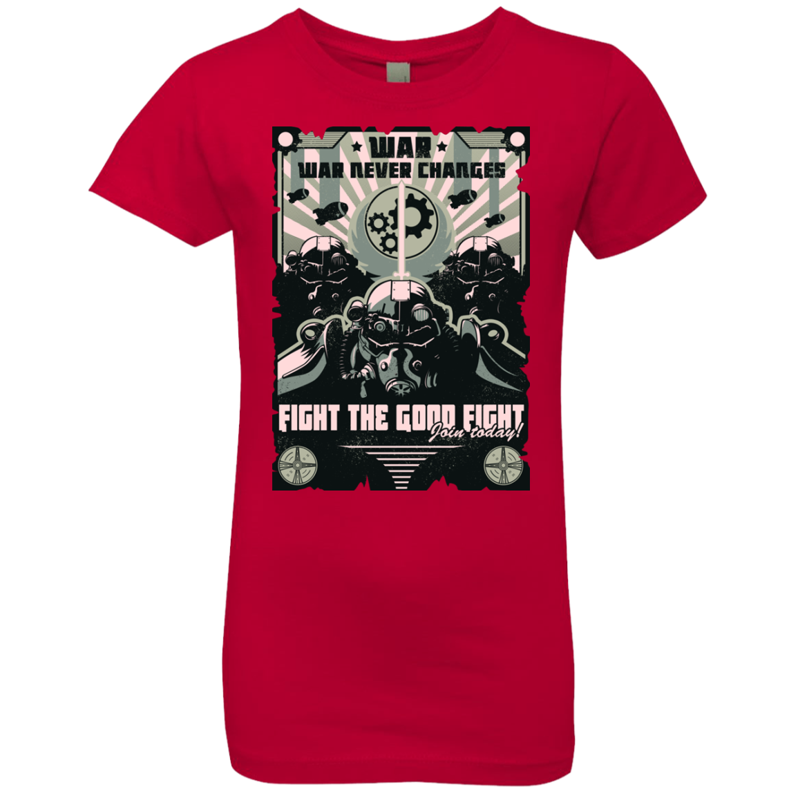 War Never Changes Girls Premium T-Shirt