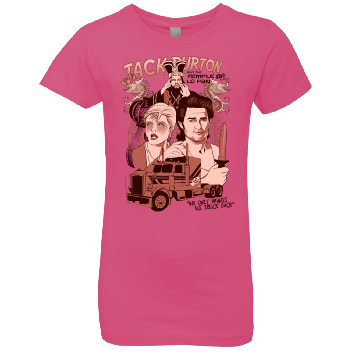 The Temple of Lo Pan Girls Premium T-Shirt