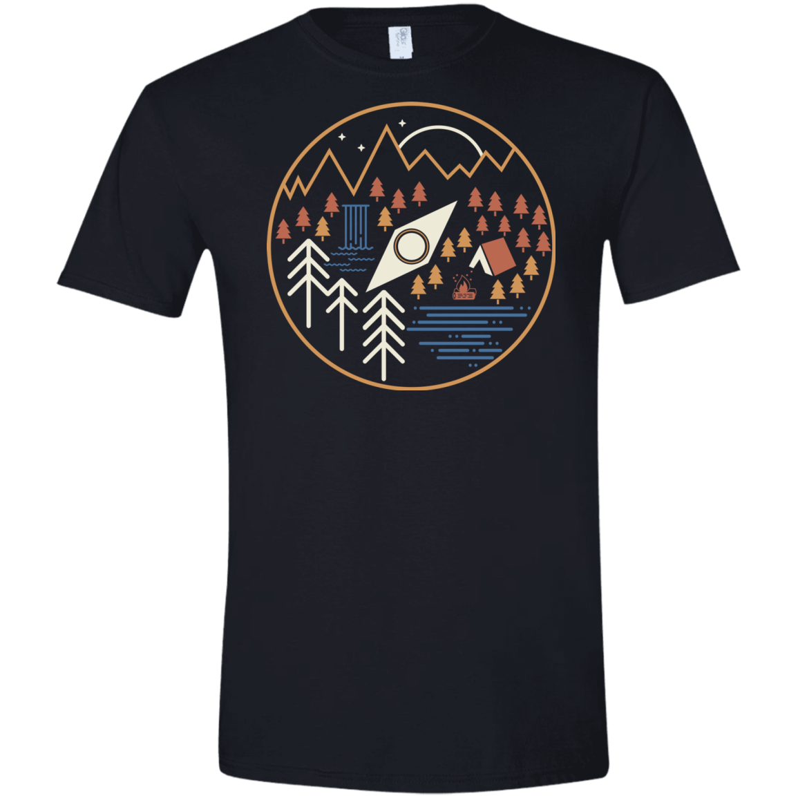 Discover Camping Men's Semi-Fitted Softstyle