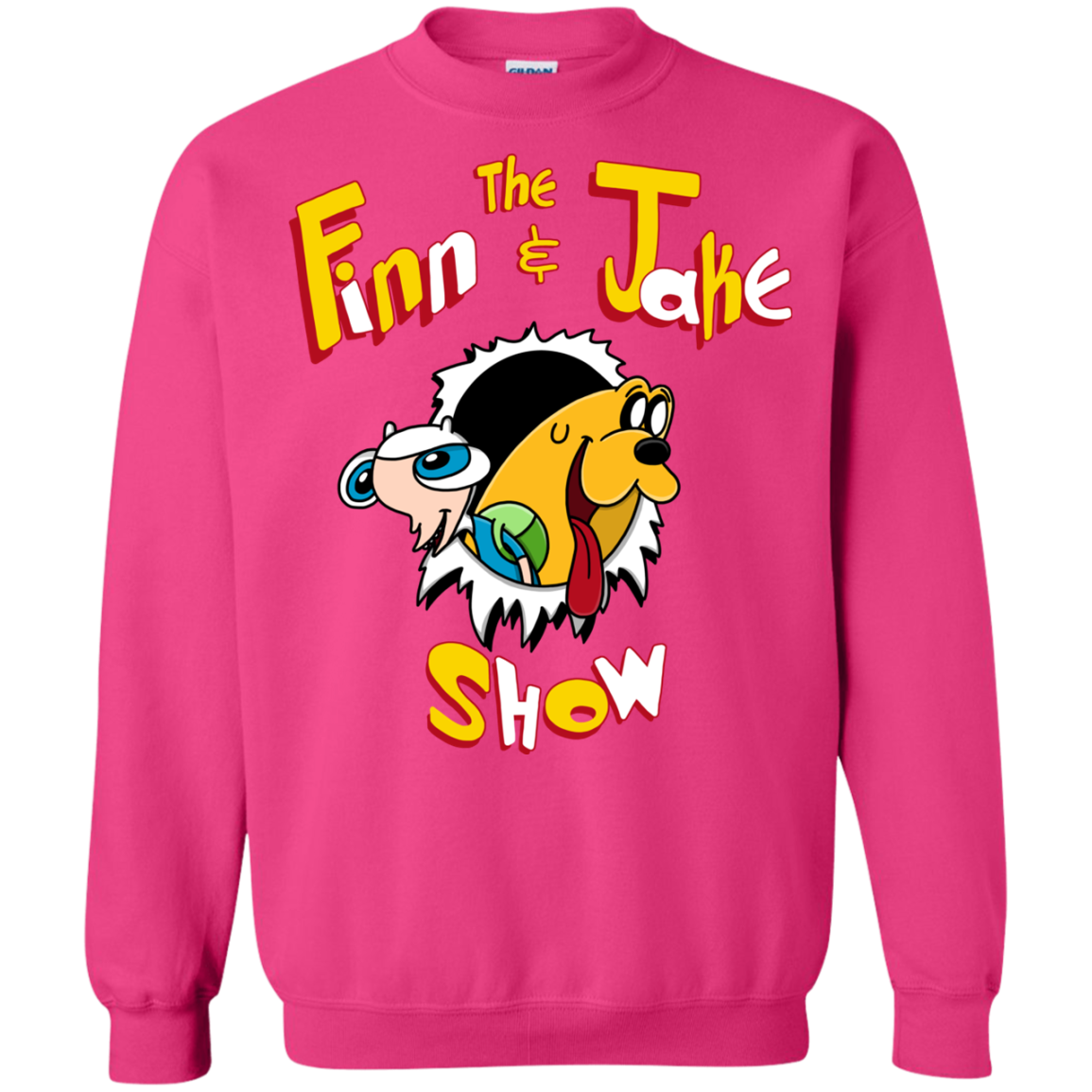 The Finn and Jake Show Crewneck Sweatshirt