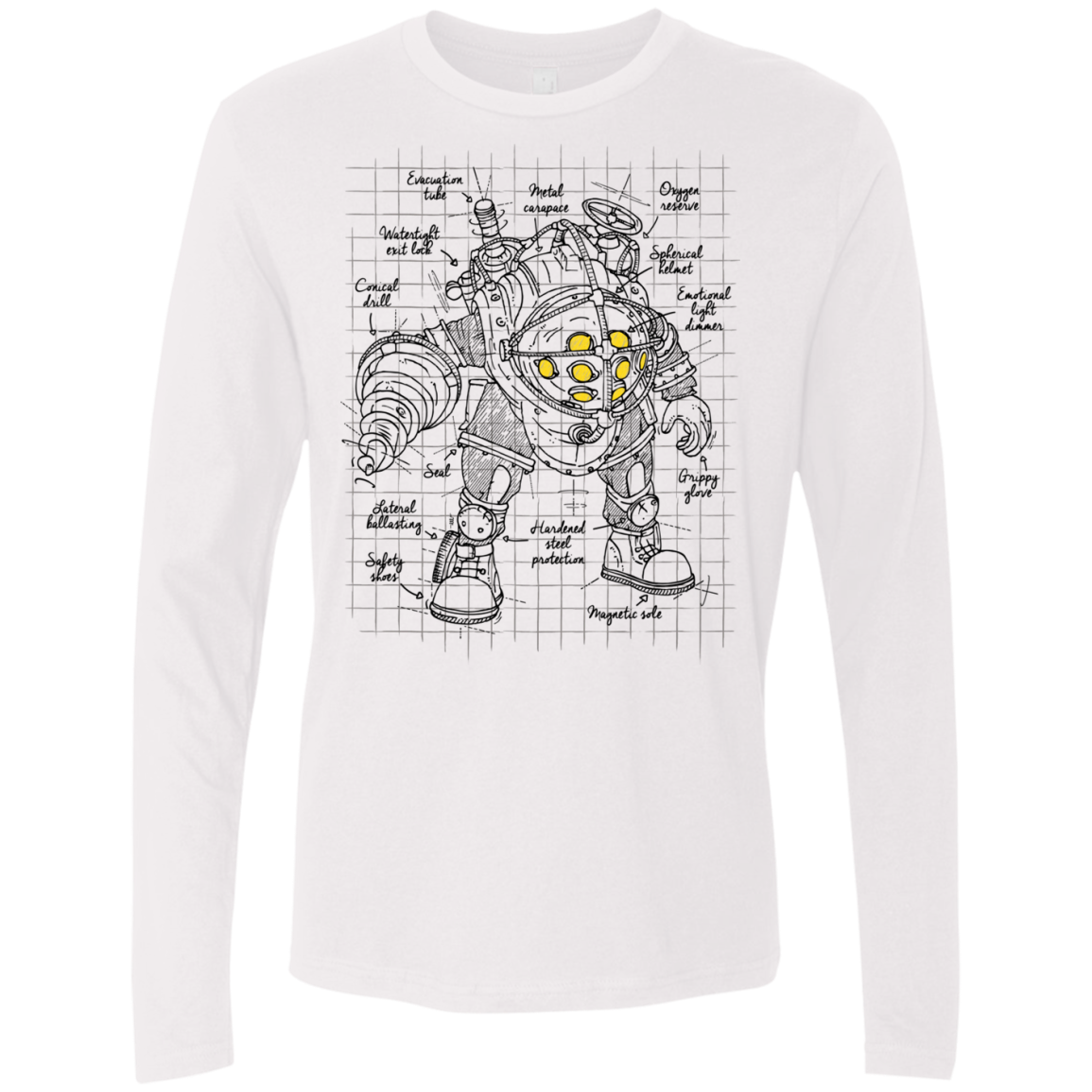 Big Daddy Plan Men's Premium Long Sleeve