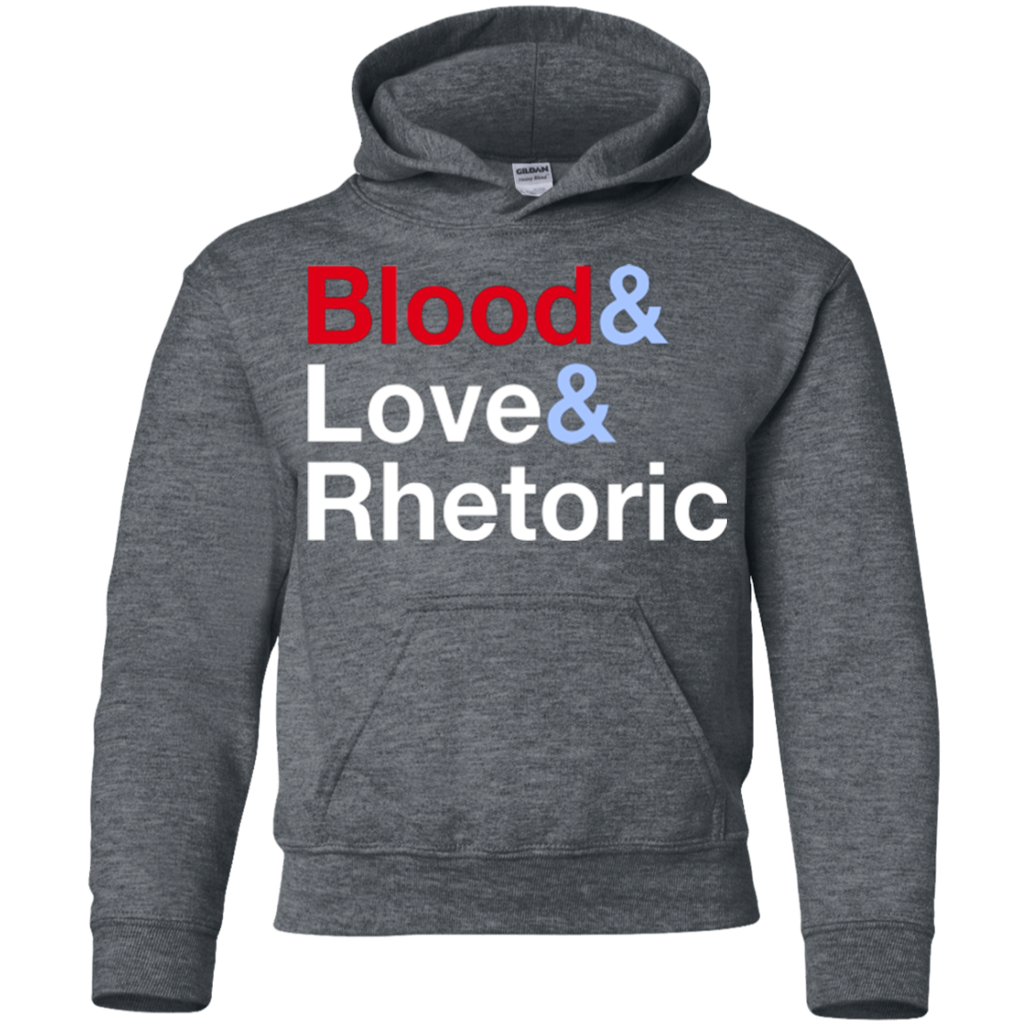 Blood Love Rhetoric Youth Hoodie