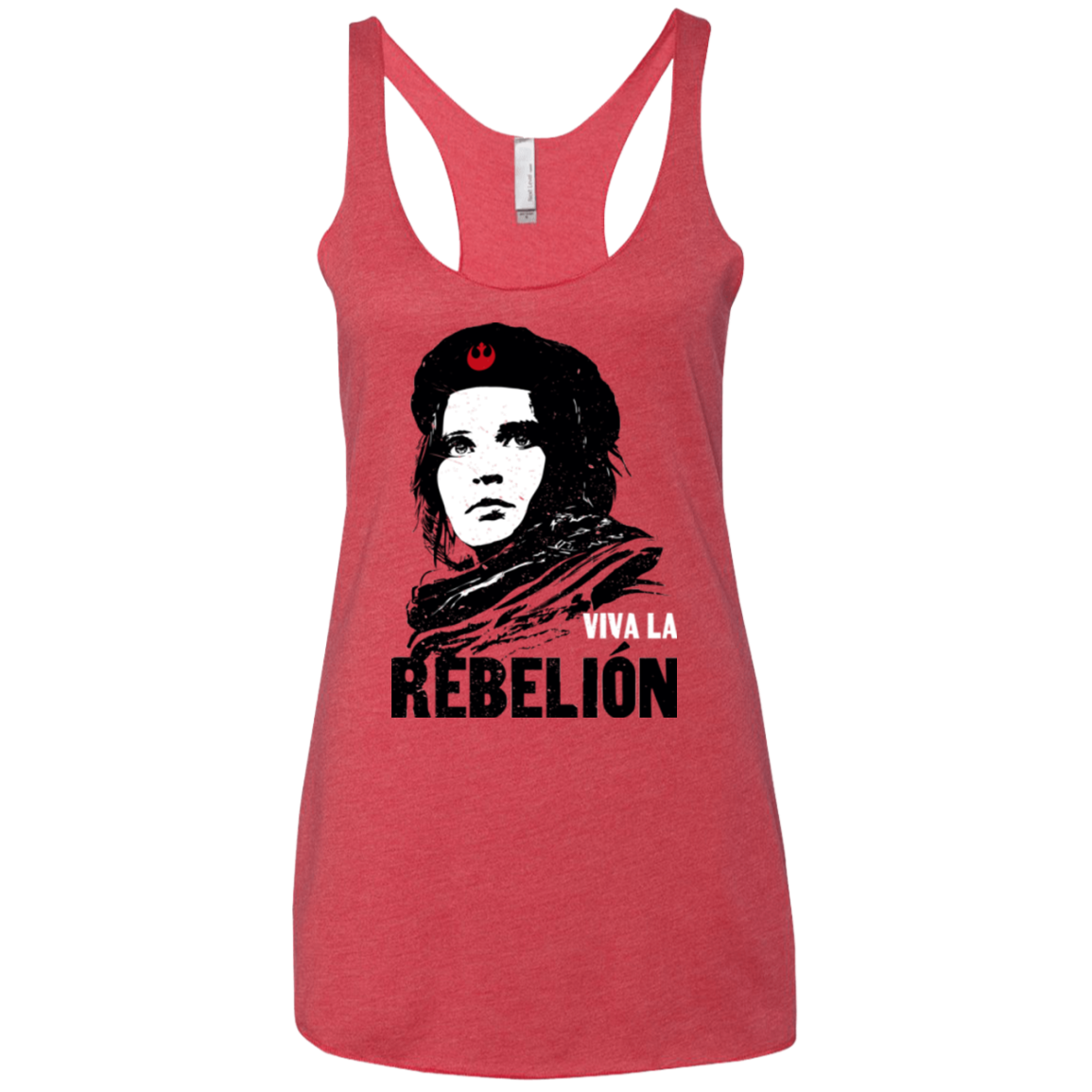 Viva la Rebelion Women's Triblend Racerback Tank